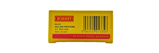 HORNBY OO GAUGE - R60229 - SATLINK WESTERN 45T ZRA VAN KDC201003 WAGON BOXED