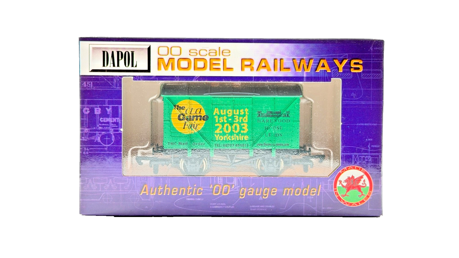 DAPOL 00 GAUGE - CLA GAME FAIR HAREWOOD HOUSE LEEDS YORKSHIRE (LIMITED EDITION)