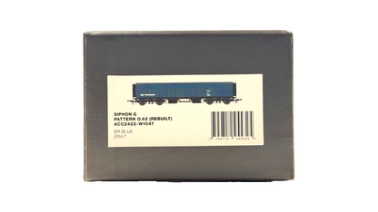 ACCURASCALE OO GAUGE - ACC2422 - SIPHON G VAN (REBUILT) BR BLUE NEWSPAPERS W1047