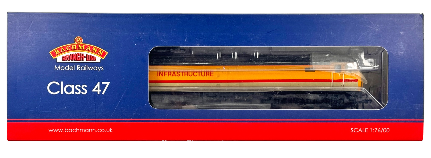 BACHMANN 00 GAUGE - CLASS 47 DIESEL INFRASTRUCTURE 47803 (BENS RESPRAYS)