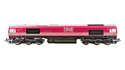 HORNBY OO GAUGE - R3923 - CLASS 66 DIESEL 66587 OCEAN NETWORK EXPRESS BOXED