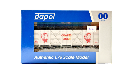DAPOL 00 GAUGE - COATES CIDER 10T FRUIT D PASSENGER VAN W3472 (LIMITED EDITION)