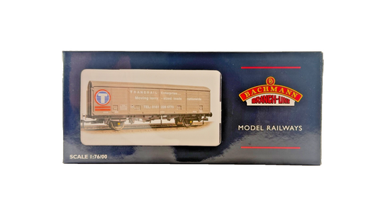 BACHMANN OO GAUGE - 38-140K - 29 TON SLIDING DOOR BOX VAN TRANSRAIL PROMO LIVERY