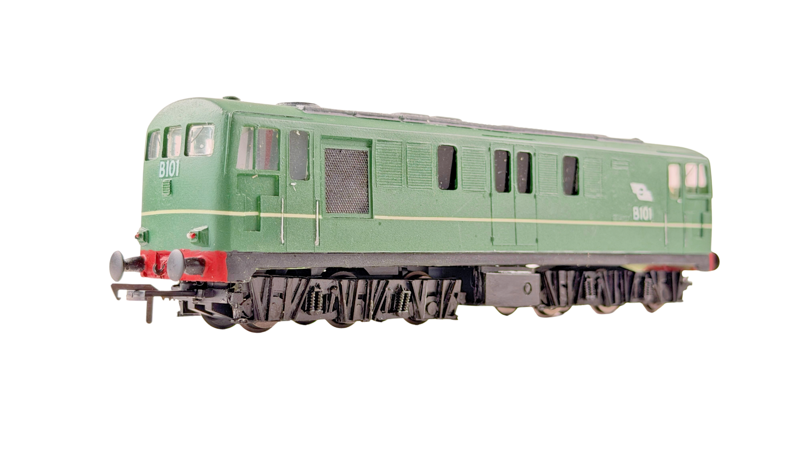 SILVER FOX MODELS OO GAUGE - IRISH CIE GREEN 101 CLASS B SULZER B101 - BOXED