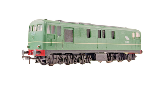 SILVER FOX MODELS OO GAUGE - IRISH CIE GREEN 101 CLASS B SULZER B101 - BOXED