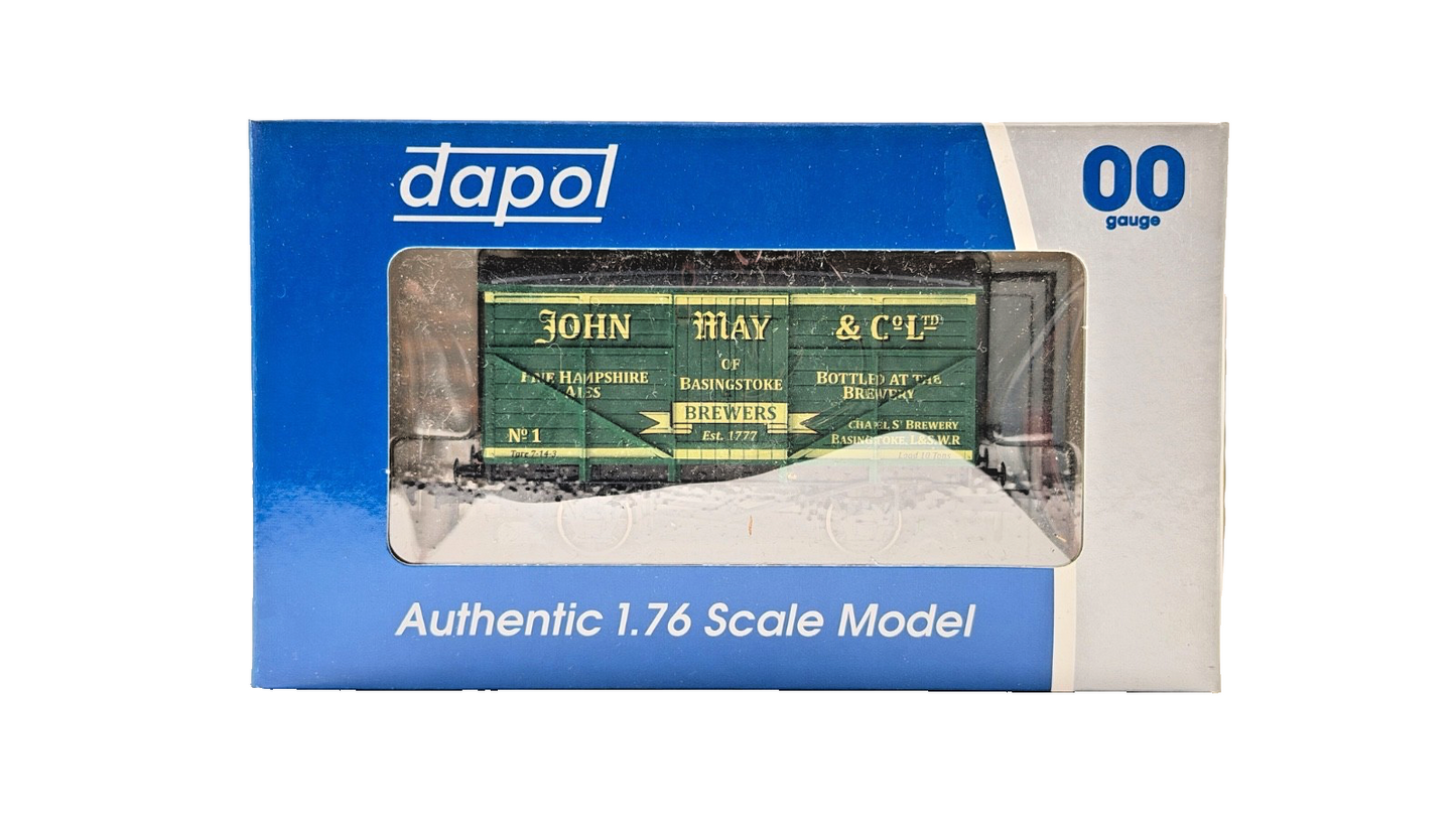 DAPOL 00 GAUGE - JOHN MAY & CO BASINGSTOKE BREWERS VAN NO.1 (LIMITED EDITION)