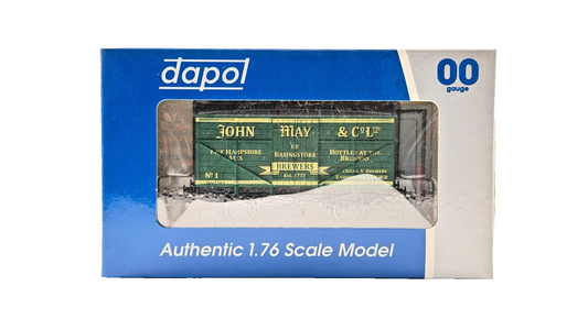 DAPOL 00 GAUGE - JOHN MAY & CO BASINGSTOKE BREWERS VAN NO.1 (LIMITED EDITION)