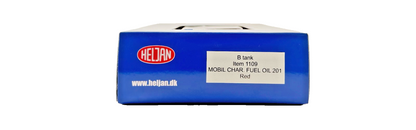 HELJAN OO GAUGE - ITEM 1109 - B TANK MOBIL CHARRINGTON FUEL OIL 201 RED