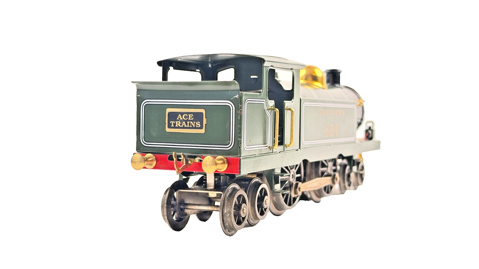 ACE TRAINS O GAUGE - ESG/1 SOUTHERN SR GREEN 4-4-4 ELECTRIC TANK ENGINE 604