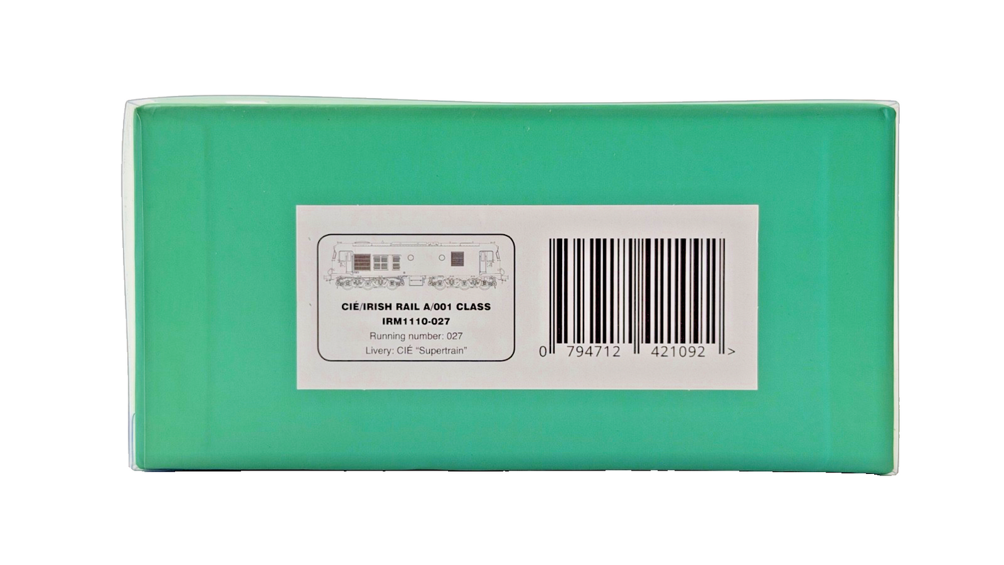 IRISH RAILWAY MODELS 00 GAUGE - IRM1110-027 - A CLASS IRISH CIE SUPERTRAIN 027