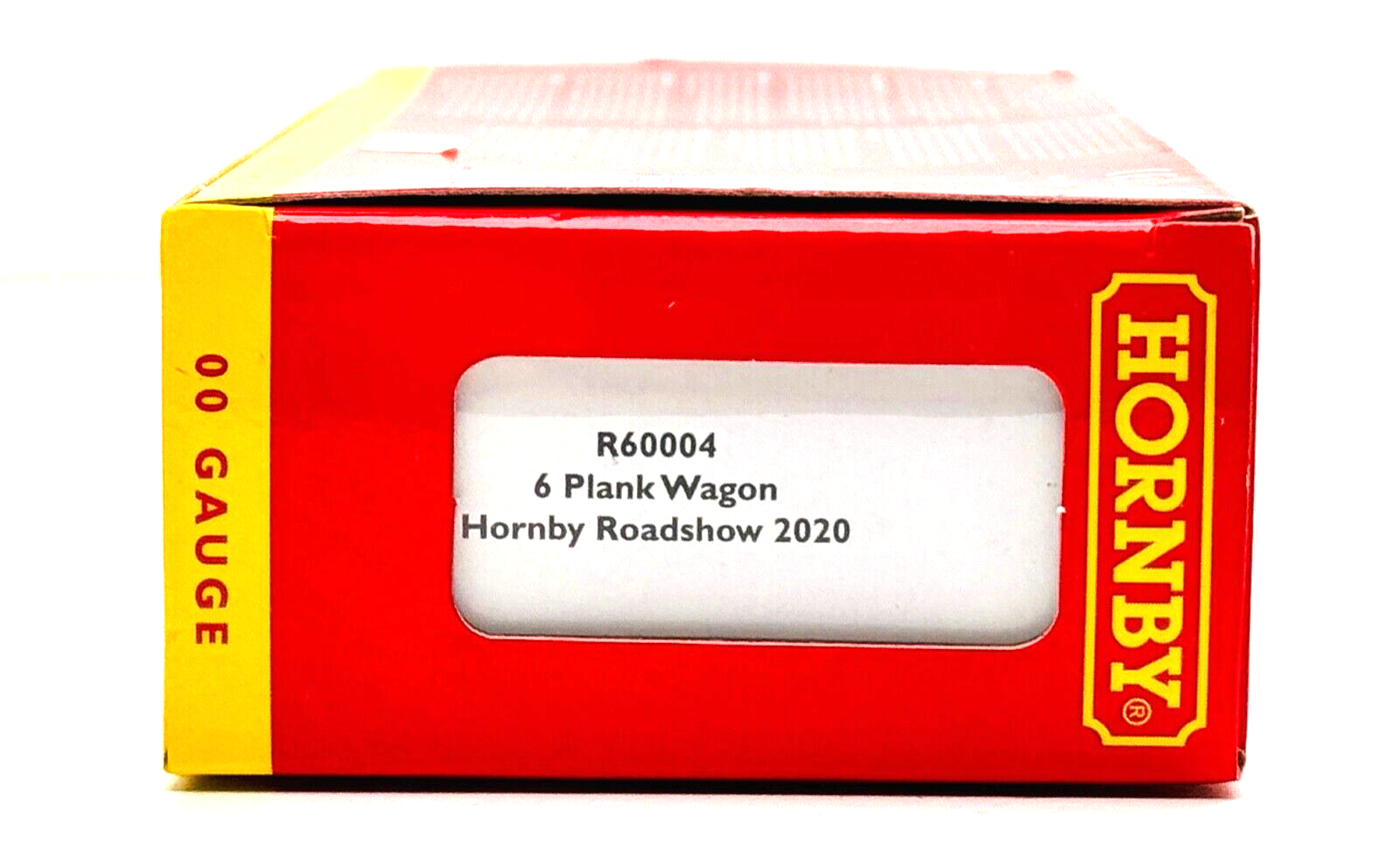 HORNBY 00 GAUGE - R60004 - 6 PLANK WAGON 'HORNBY ROADSHOW 2020' - BOXED