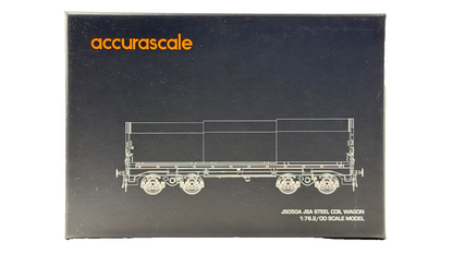 ACCURASCALE OO GAUGE - ACC2127-VTG-2 - JSA STEEL COIL WAGON VTG TWIN PACK