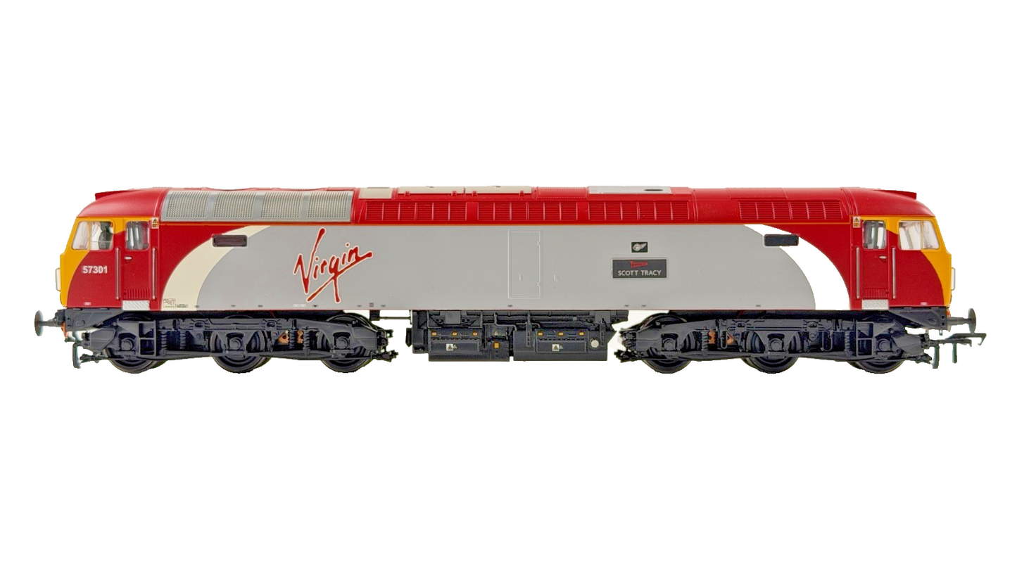 BACHMANN OO GAUGE - 32-751 - CLASS 57/0 DIESEL 57301 SCOTT TRACY VIRGIN TRAINS