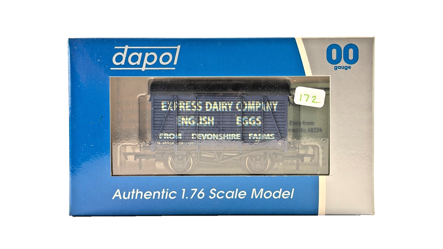 DAPOL 00 GAUGE - EXPRESS DAIRY COMPANY ENGLISH EGGS N 48359 (LIMITED EDITION)