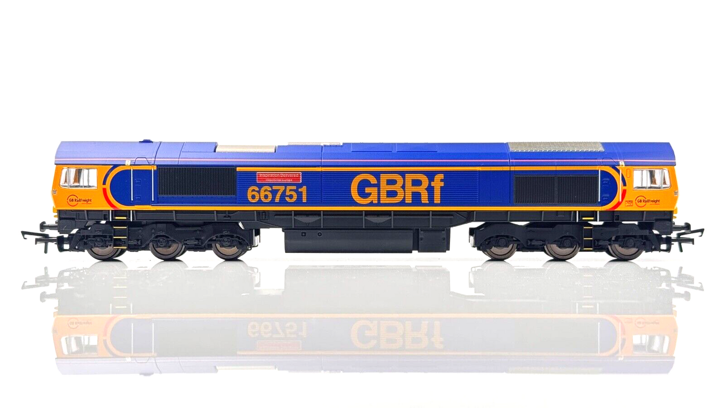 HORNBY 00 GAUGE - R3573 - CLASS 66 GBRF 66751 INSPIRATION DELIVERED - BOXED