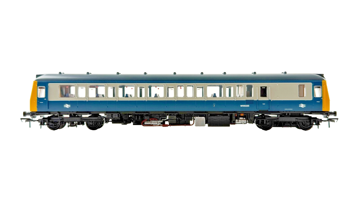 BACHMANN OO GAUGE - 35-526 - CLASS 121 SINGLE CAR DMU BR BLUE & GREY BOXED
