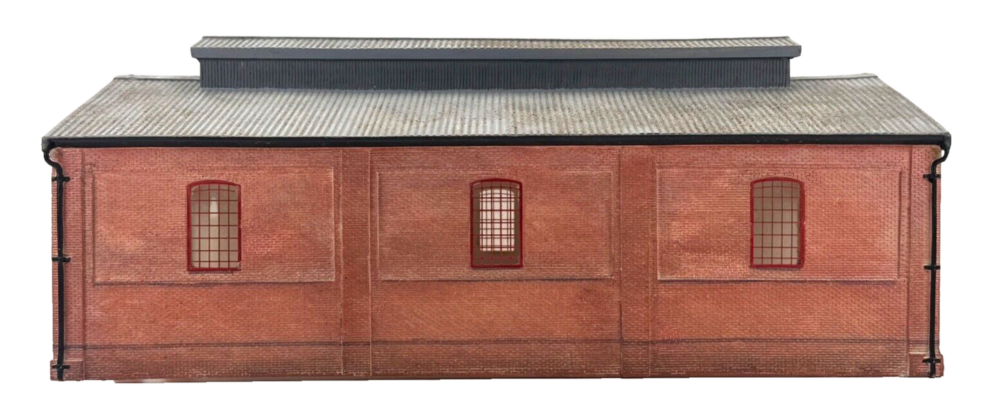 HORNBY 00 GAUGE SKALEDALE - R9780 - LARGE LOCOMOTIVE SHED - UNBOXED