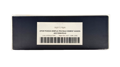 ACCURASCALE OO GAUGE - ACC1056-PCV-G - CEMFLO PCV BULK CEMENT WAGON PRE TOPS