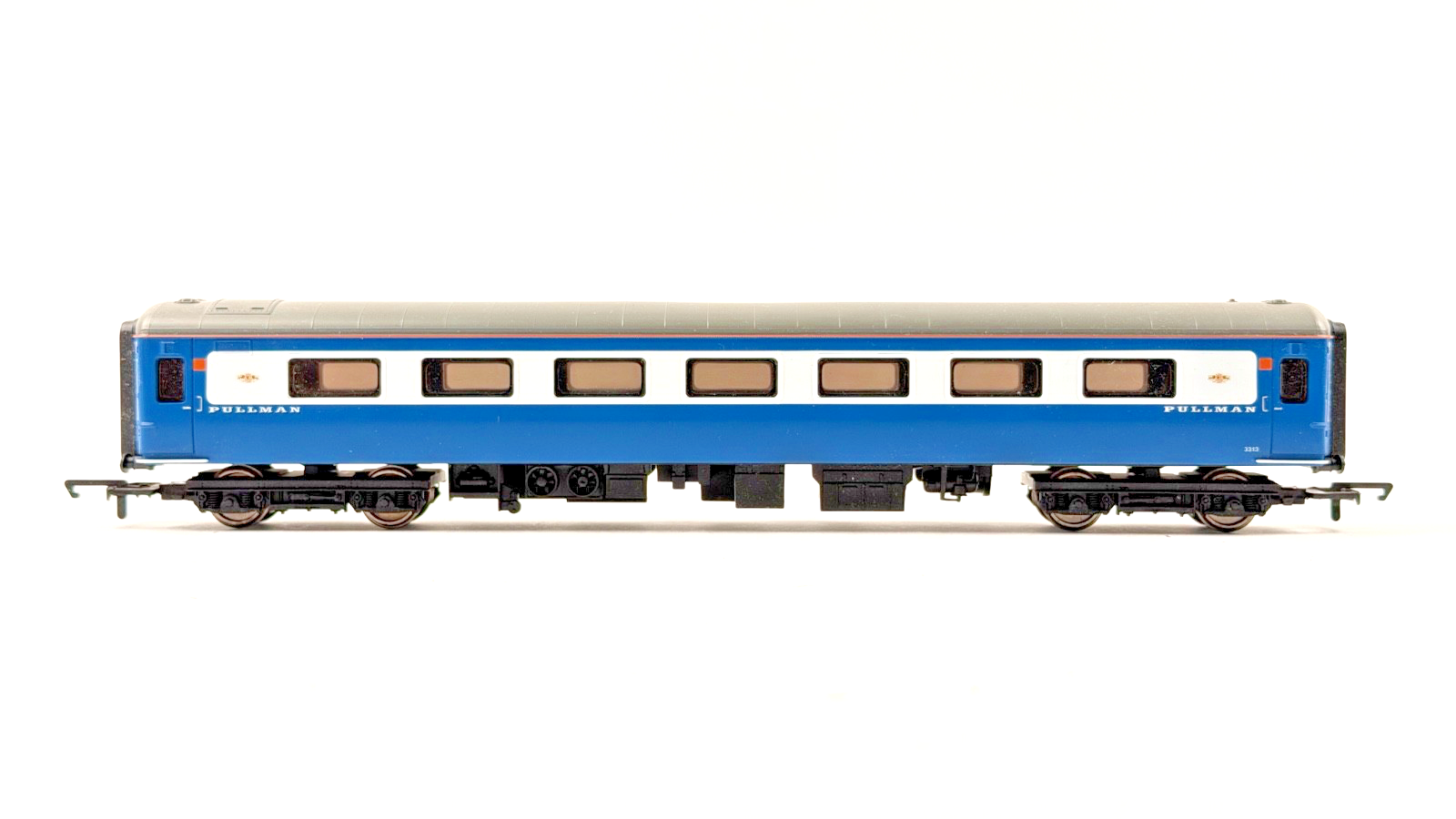 HORNBY 00 GAUGE - RAKE OF 3 BLUE PULLMAN MK2 PASSENGER COACHES UNBOXED