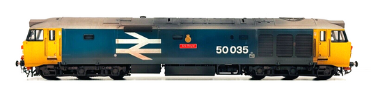JUST LIKE THE REAL THING O GAUGE - CLASS 50 LARGE LOGO ARK ROYAL 50035 DCC SOUND