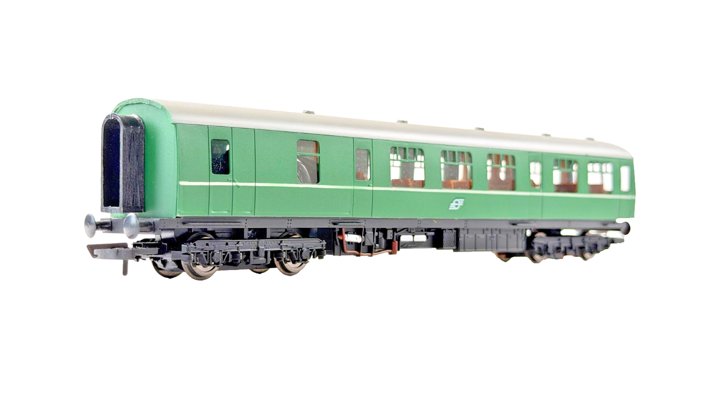 SILVER FOX MODELS OO GAUGE - CIE GREEN 2600 CLASS RAILCAR 2 CAR DMU 2607/2627
