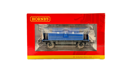 HORNBY OO GAUGE - R60039 - NCB NATIONAL COAL BOARD BLUE 20T BRAKE VAN BOXED