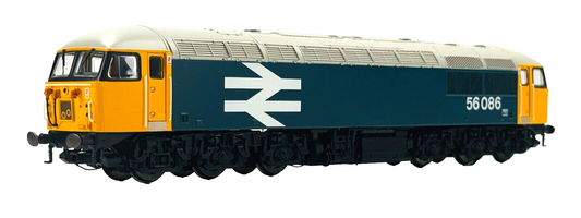 HORNBY 00 GAUGE - R30082 - CLASS 56 DIESEL 56086 BR LARGE LOGO - BOXED