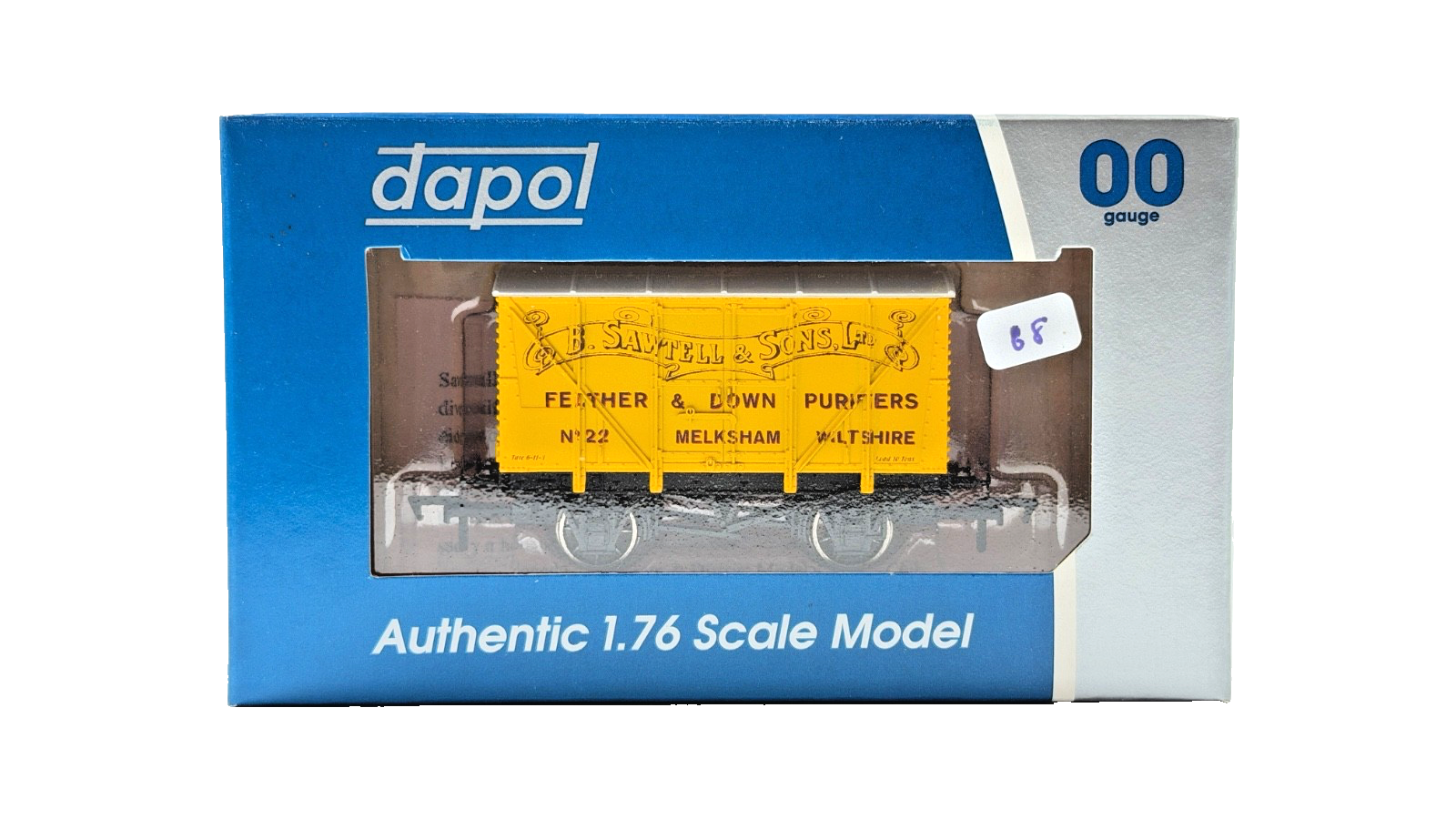 DAPOL 00 GAUGE - SAWTELL & SON FEATHER DOWN PURIFIERS WILTS 22 (LIMITED EDITION)