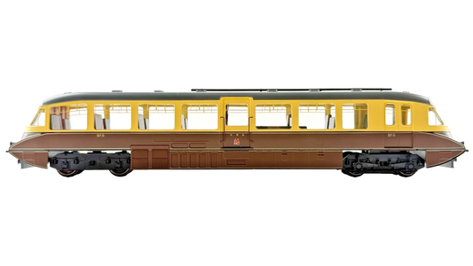 DAPOL OO GAUGE - 4D-011-004S - STREAMLINED RAILCAR GWR CHOC CREAM DCC SOUND