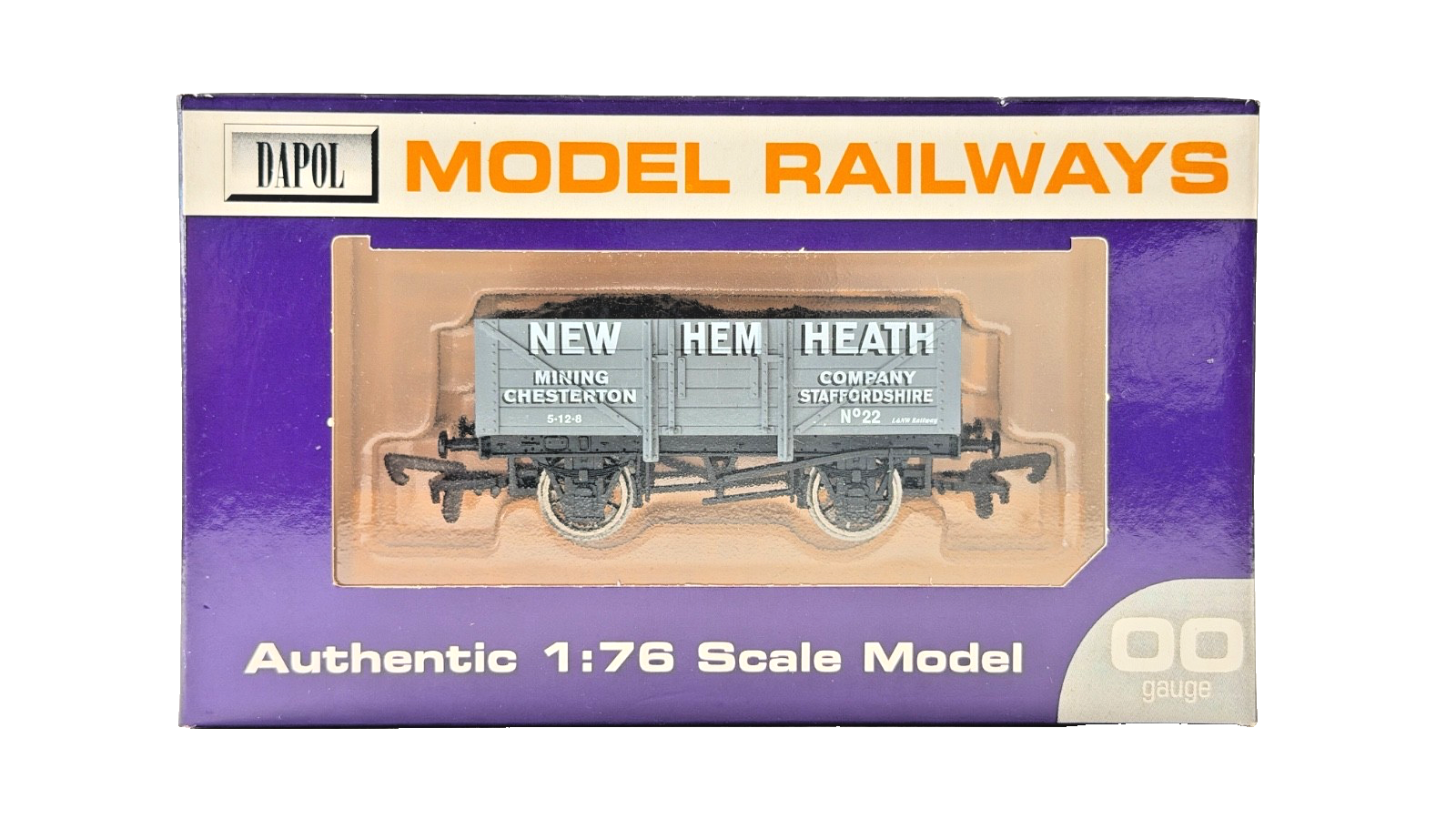 DAPOL 00 GAUGE - NEW HEM HEATH MINING COMPANY STAFFORDSHIRE 22 (LIMITED EDITION)