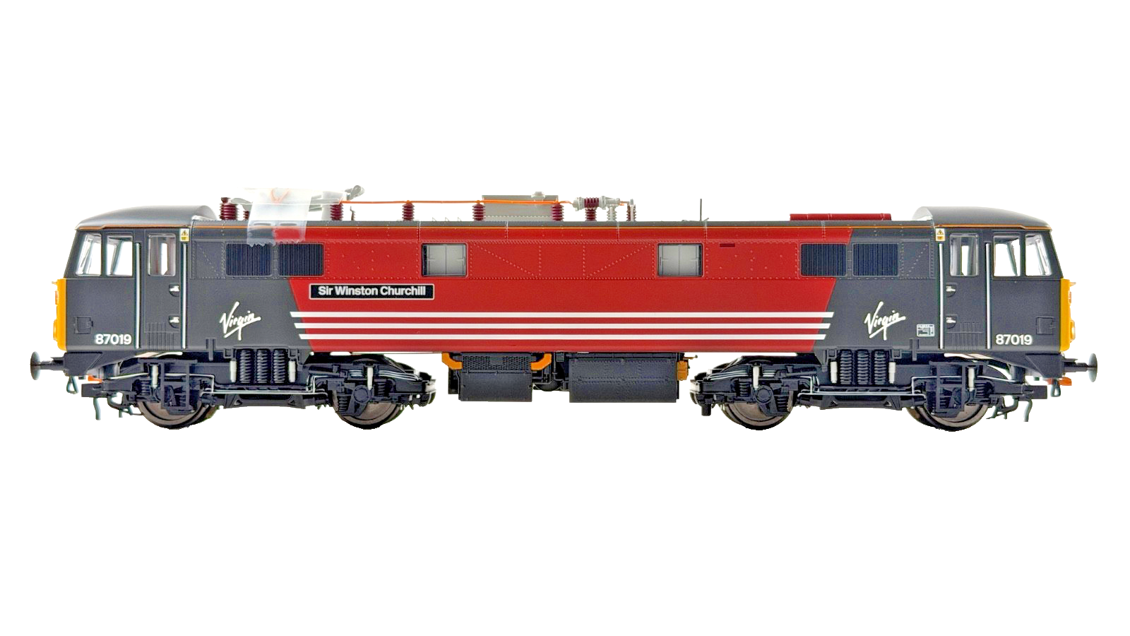 HORNBY OO GAUGE - R3656 - CLASS 87 LOCO 87019 VIRGIN TRAINS WINSTON CHURCHILL