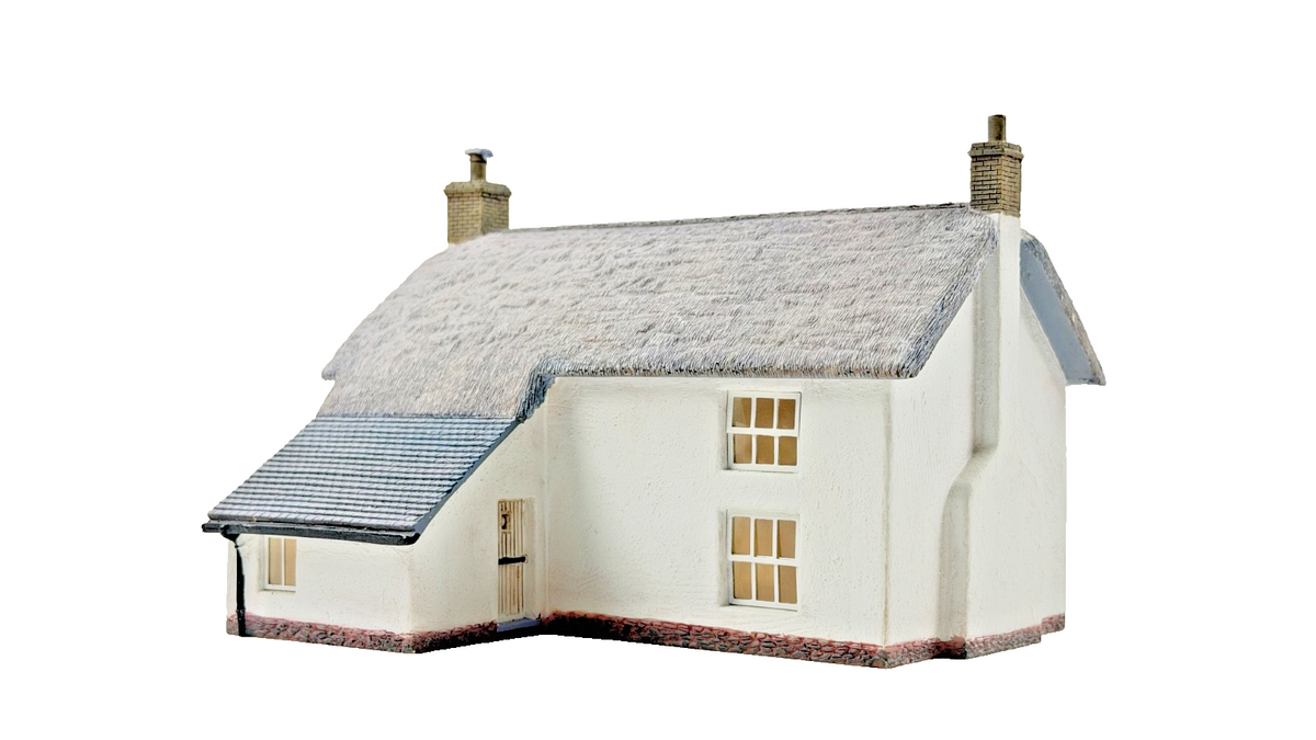 HORNBY SKALEDALE OO GAUGE - R8547 - WHITE CLIFFS COTTAGE - UNBOXED