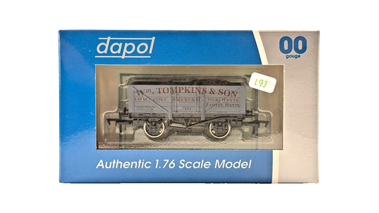 DAPOL 00 GAUGE - WM TOMPKINS & SON COAL MERCHANTS FAWLEY HANTS (LIMITED EDITION)