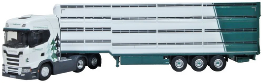 OXFORD DIECAST 1/76 SCALE - 76SNG006 - SCANIA LIVESTOCK A W JENKINSON - NEW