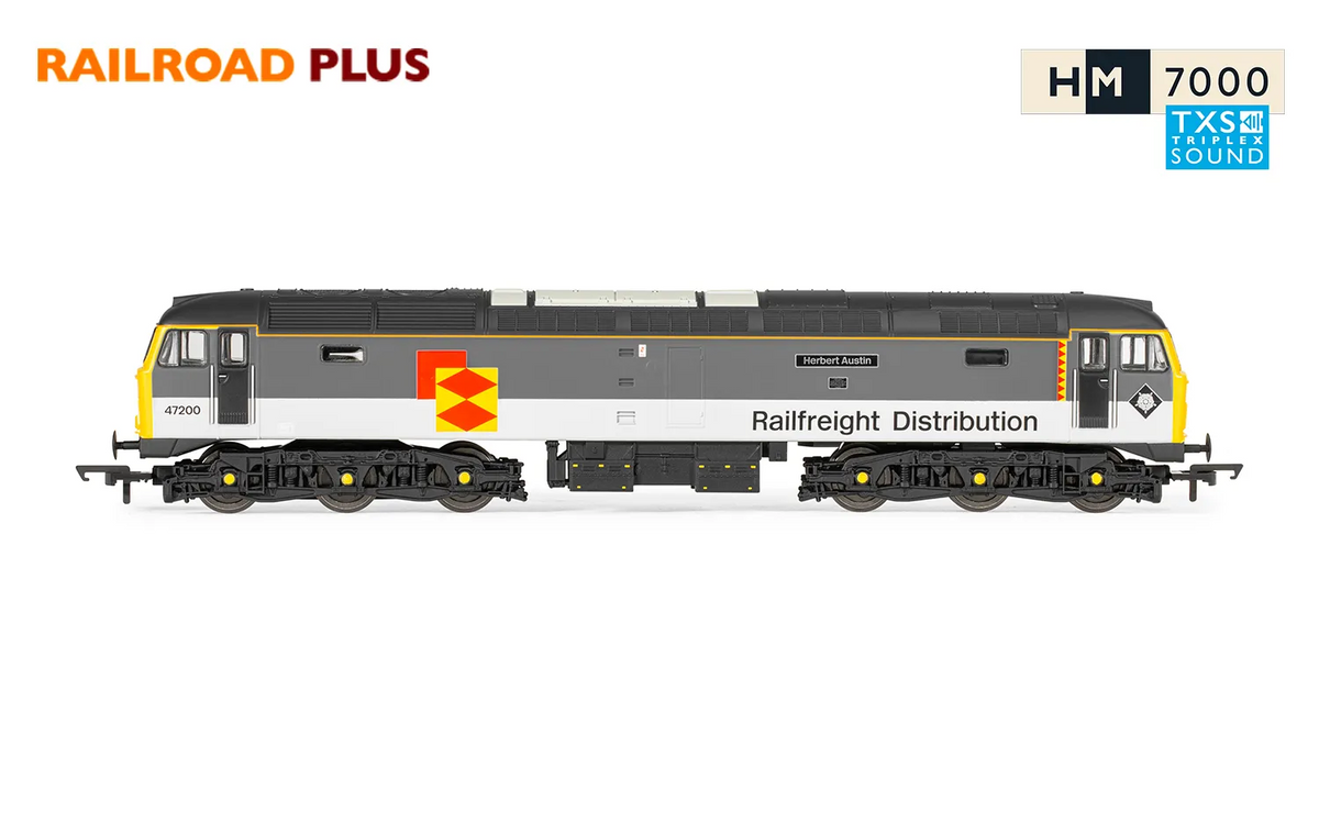 HORNBY OO GAUGE - R30321TXS - CLASS 47 RAILFREIGHT 47200 DCC SOUND NEW