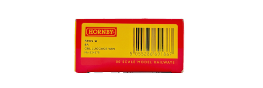 HORNBY OO GAUGE - R60021A - BR GBL LUGGAGE VAN NO.S2467S TMC WEATHERED BOXED