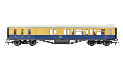SILVER FOX MODELS OO GAUGE - GNRI NORTHERN IRISH RAIL CREAM/BLUE L14 COACH 175