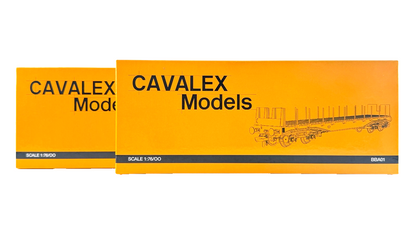 CAVALEX MODELS OO GAUGE - BBA01 - PAIR OF BR BAUXITE BBA WAGONS 910236 910202