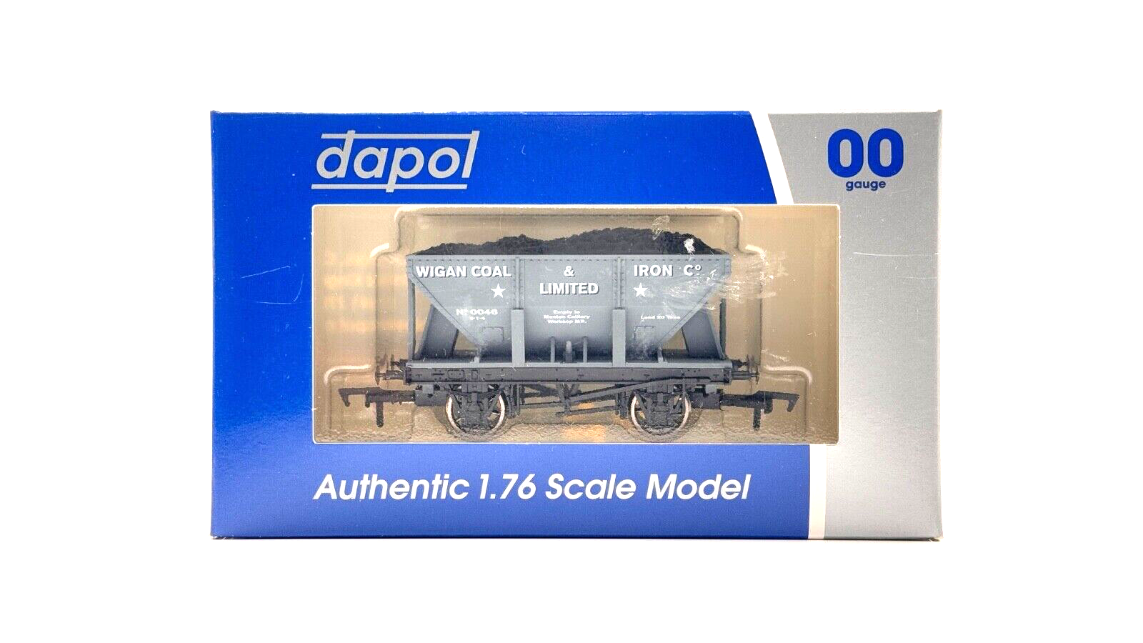 DAPOL 00 GAUGE - WIGAN COAL & IRON CO HOPPER LIMITED NO.0046 (LIMITED EDITION)