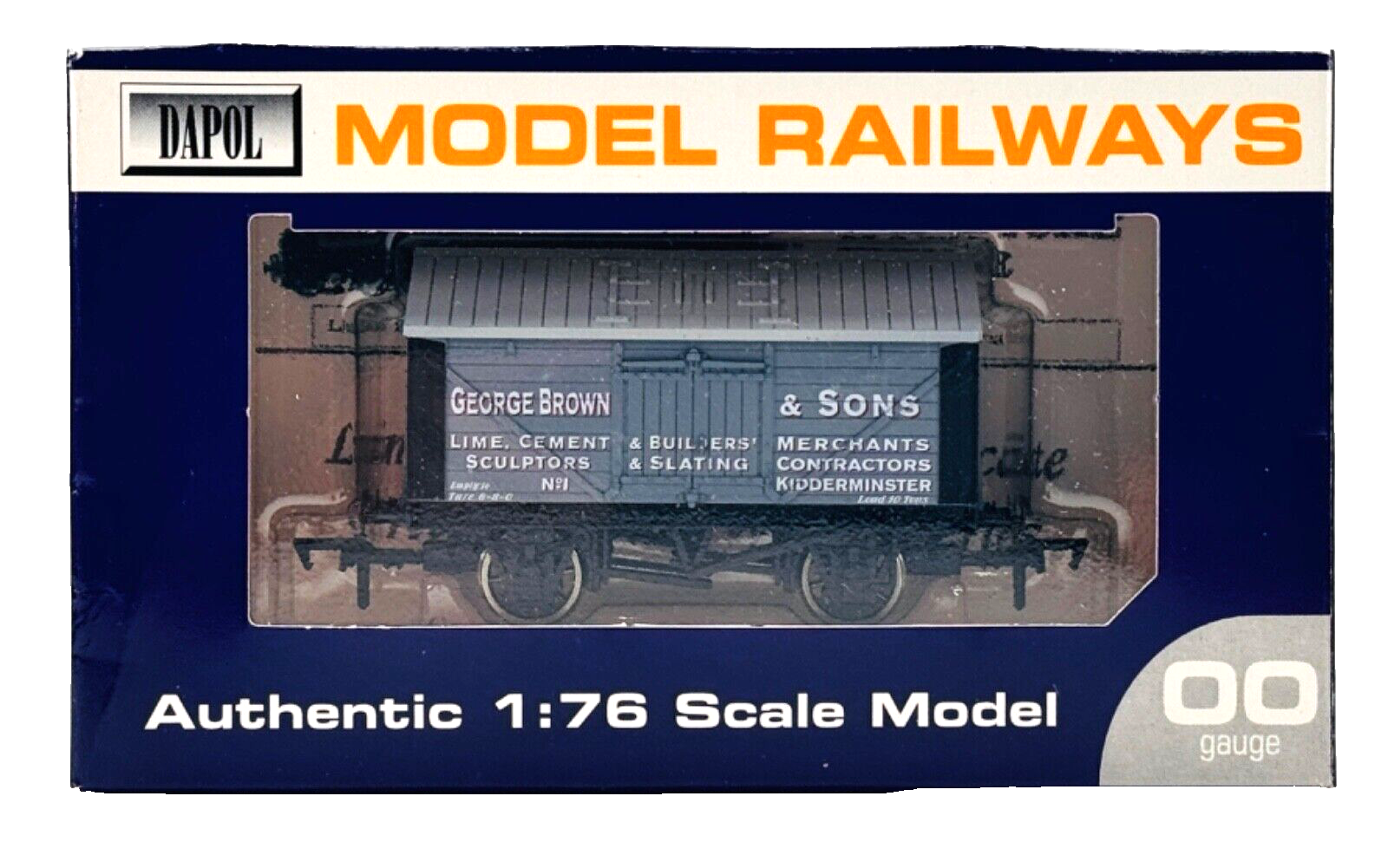 DAPOL 00 GAUGE - GEORGE BROWN BUILDERS MERCHANTS KIDDERMINSTER (LIMITED EDITION)