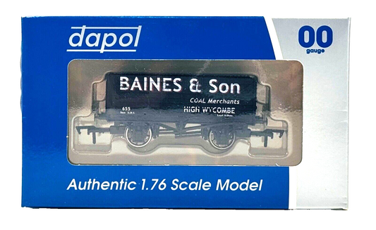 DAPOL 00 GAUGE - BAINES & SON COAL MERCHANTS HIGH WYCOMBE 655 (LIMITED EDITION)