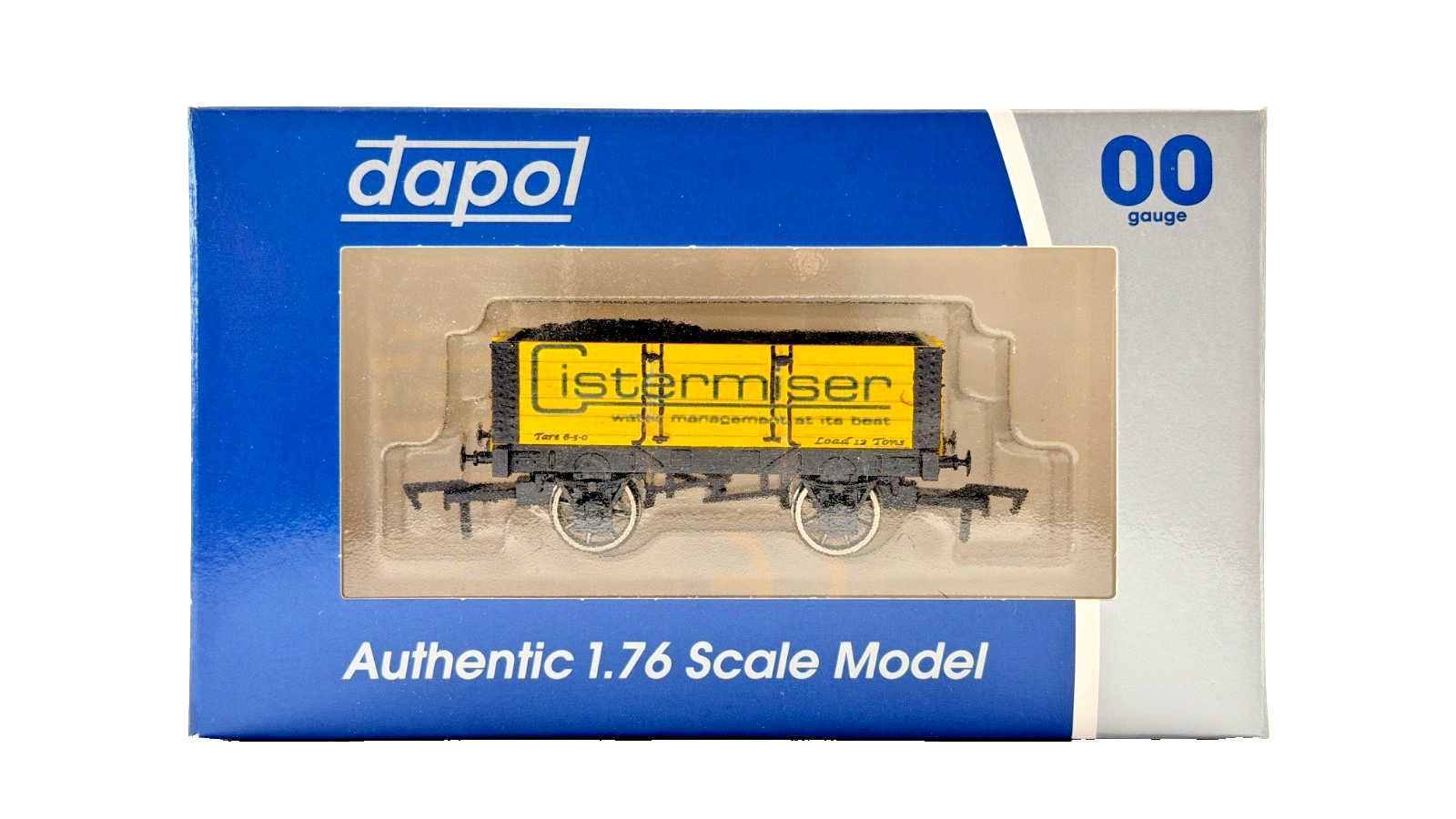 DAPOL 00 GAUGE - CISTERMISER WATER MANAGEMENT PLANK WAGON (LIMITED EDITION)