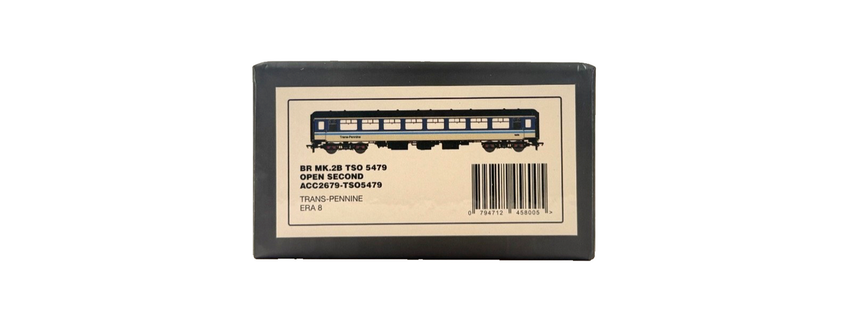ACCURASCALE OO GAUGE - ACC2679 - BR MK2B TSO 5479 OPEN SECOND TRANSPENNINE