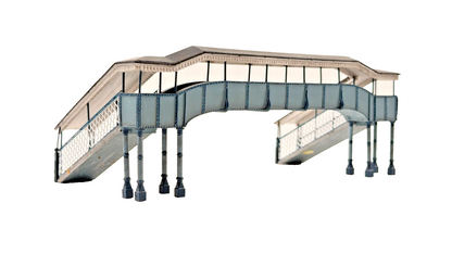 BACHMANN SCENECRAFT 00 GAUGE - 44-0061 - TWIN TRACK FOOTBRIDGE UNBOXED #2