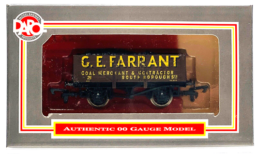 DAPOL 00 GAUGE - G.E FARRANT COAL MERCHANTS SOUTHBOROUGH NO.21 (LIMITED EDITION)