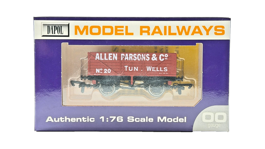 DAPOL 00 GAUGE - ALLEN PARSONS & CO TUNBRIDGE WELLS WAGON 20 (LIMITED EDITION)