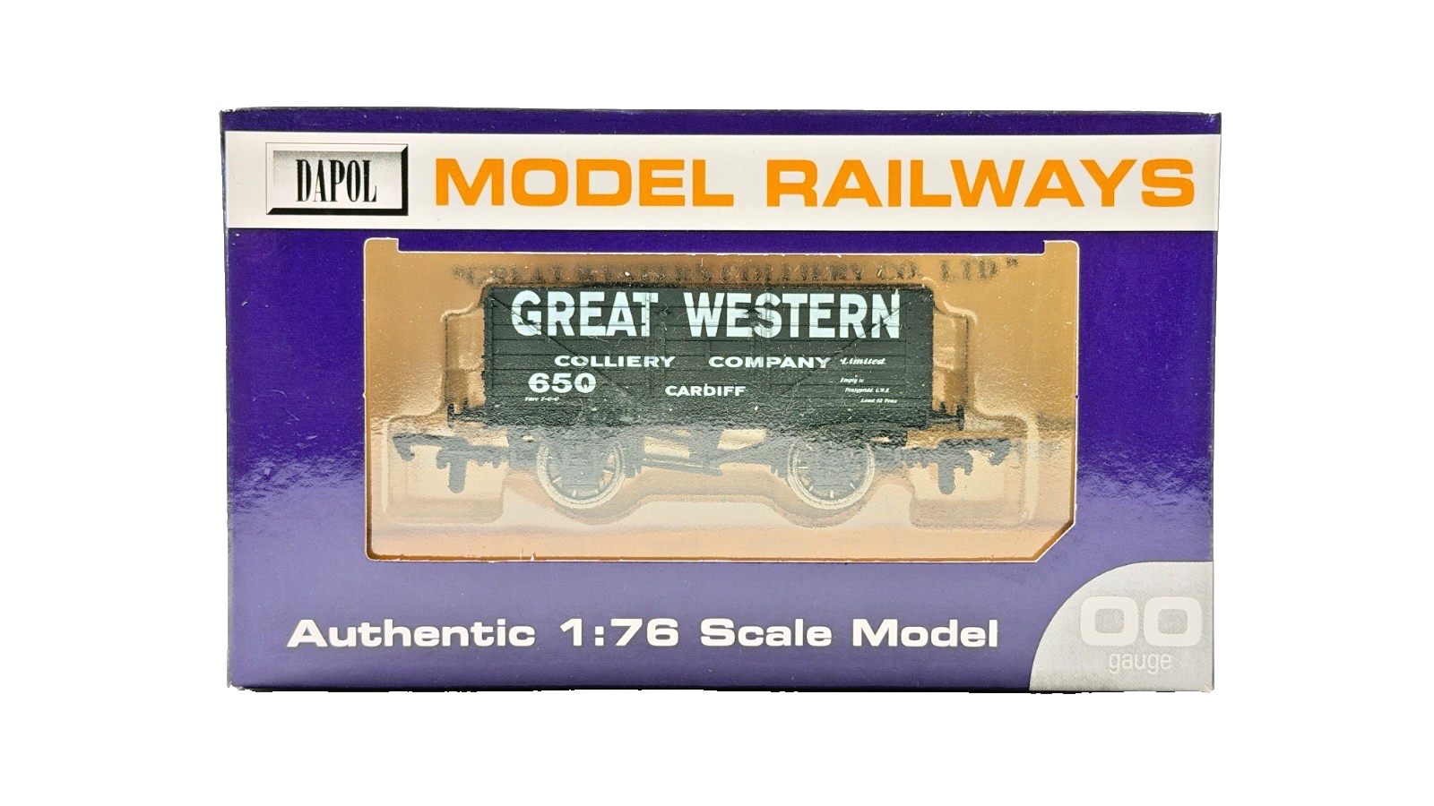 DAPOL 00 GAUGE - GREAT WESTERN COLLIERY COMPANY CARDIFF NO.650 (LIMITED EDITION)