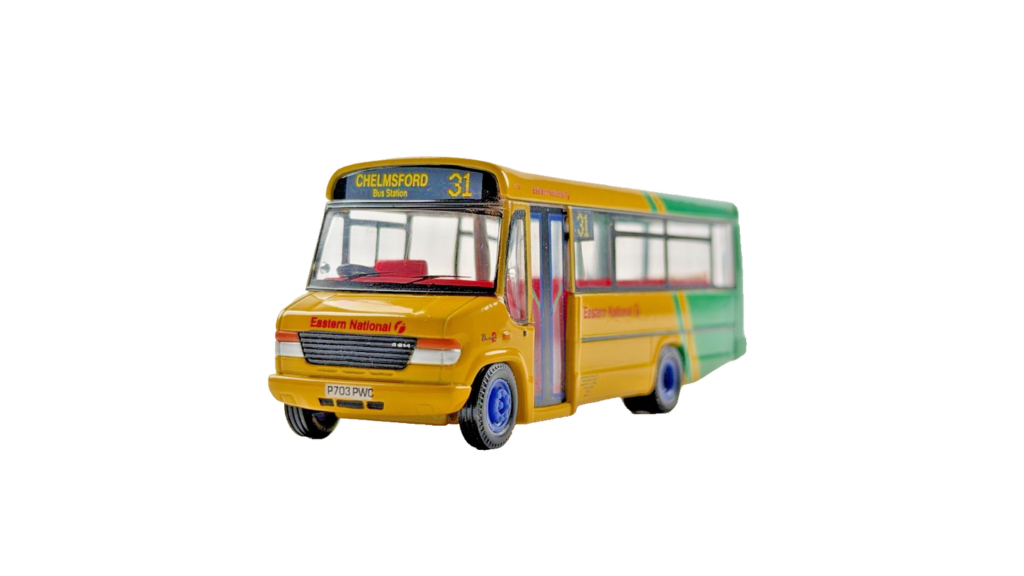 CORGI 1/76 SCALE - PLAXTON BEAVER FIRST EASTERN NATIONAL CHELMSFORD BUS UNBOXED