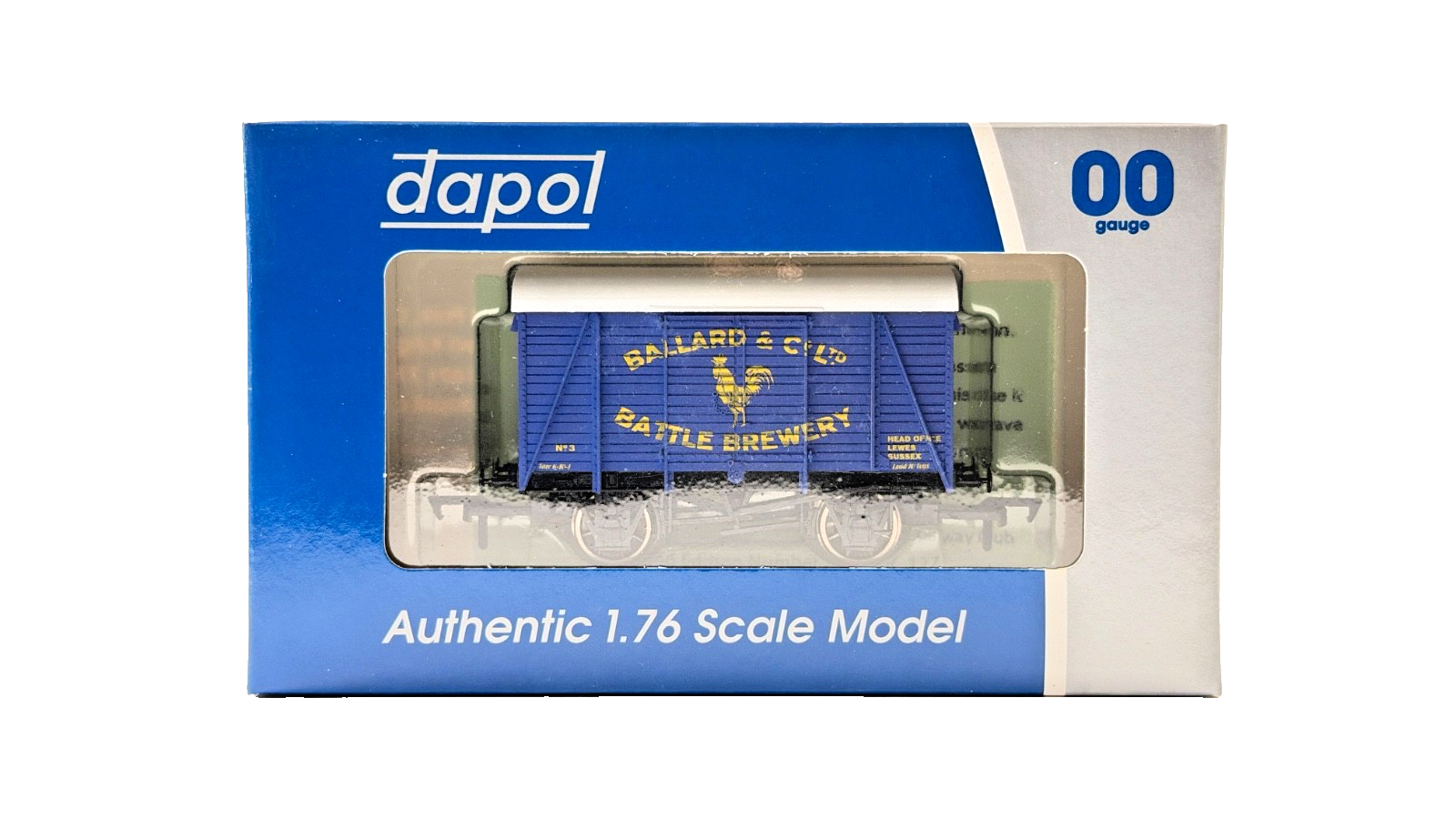 DAPOL 00 GAUGE - BALLARD & CO BATTLE BREWERY VENT VAN NO.3 (LIMITED EDITION)