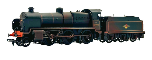 BACHMANN 00 GAUGE - 32-154A - N CLASS 31404 BR BLACK LATE CREST (WEATHERED)